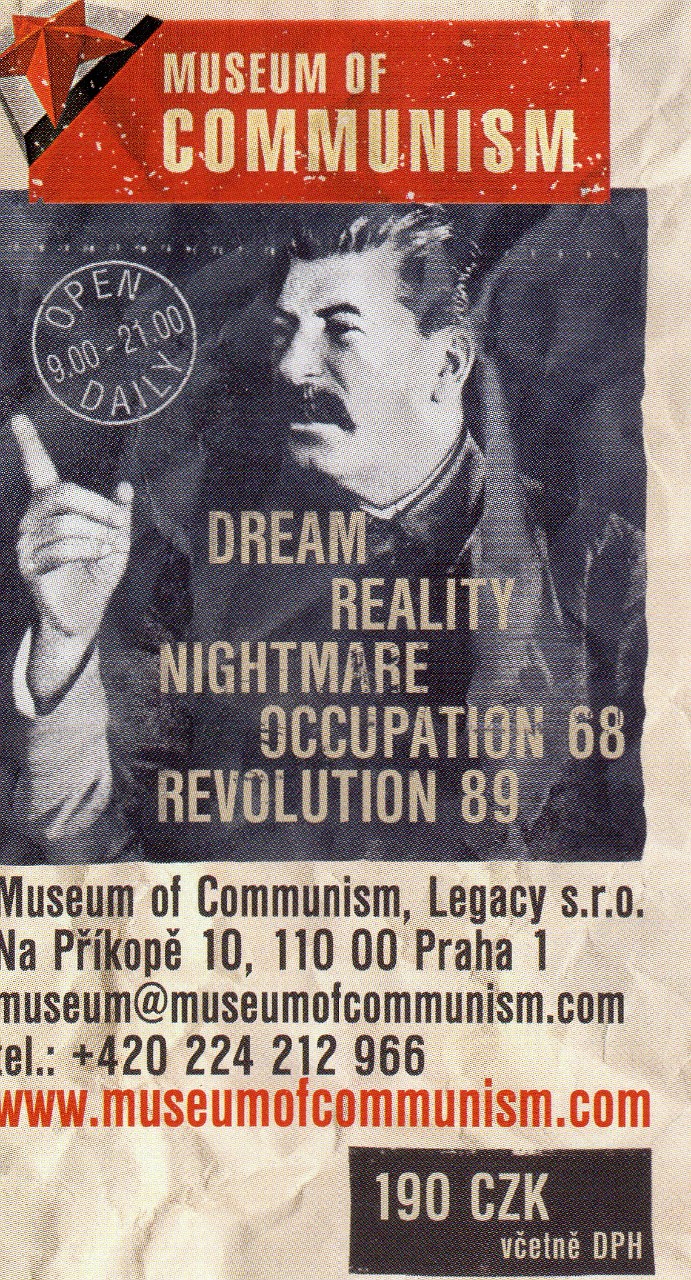 Museum of Communism ticket
